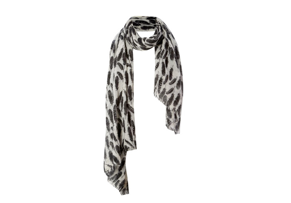 MARY_FEATHER_SCARF Mary portas feather pattern scarf